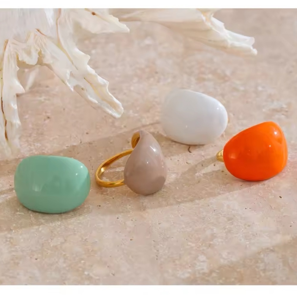 AnthropologieGold Adjustable Ring - Picture 11 of 14